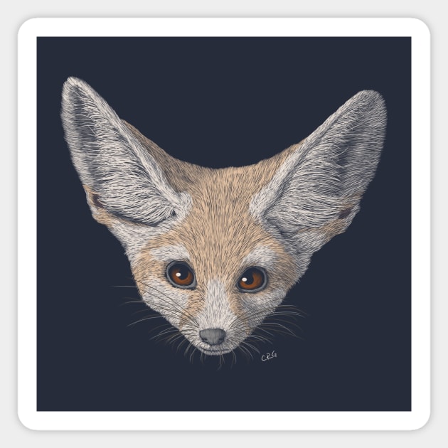 Fennec Fox Sticker by Walking in Nature